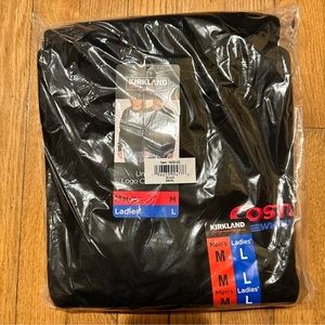 Costco Wholesale Logo Fleece Crewneck - BLACK - MEN Size M